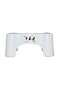 Squatting Stool White 12x20x9inch