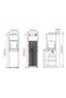 Milano Free Standing Bottom Loading Water Dispenser Floor Standing Best For Home Kitchen Office- SS Panel with Door - Model No. Yl-1639 S - 2