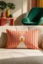 Modern Pop-Art Duck Figured Cushion Cover 30X50 cm Double-Sided Printed Suede