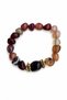 Natural Stone Bracelet (Purple Agate-Amethyst)