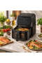 Slim XL Vision Air Fryer 5L 1500W Black for Healthy Frying - 2