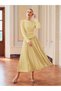 Rochie midi, galben - 7