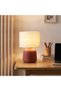 Ceramic Table Lamp in Brown - 35Cm for Bedroom - 5