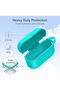 غطاء AirPods Pro 3 (2025) سيليكون ناعم - أزرق مخضر جديد - 7