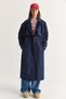 Women's Windbreaker Detailed Epaulet Belted Oversize Lined Trench Coat 2020 60286525 - 3