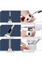 حافظة متوافقة مع AirPods 5 و AirPods 4 مع قفل آمن ومتين، باللون الأبيض - 7