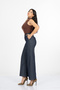 Women's Winter Laci Milena Belted High-Waisted Wide-Leg Denim Trousers 30428 - 7