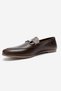 F03 Light Brown Genuine Leather Women's Loafer Shoes - 8