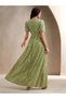 Rochie maxi, verde - 2
