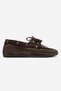 Annex Brown Suede Stone-Embellished Women's Loafer Shoes - 5