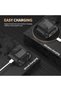 Compatible with AirPods 5 & 4 Case for Secure Lock Rugged,Black Stripe - 4