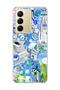 Realme C75 Compatible Blue Nostalgia Technology Printed Transparent Phone Case