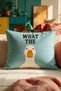 Modern Pop-Art Duck Figured Cushion Cover 30X50 cm Double-Sided Printed Suede