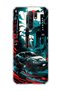 Redmi 9 Compatible Sports Car Tokyo Tower Printed Transparent Phone Case