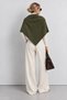 Delphine Shawl – Women's Soft Textured Shawl with Knot Detail - 2
