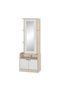 Kinder 2 Doors Tall Dresser With Mirror Durable Dressing T - 4