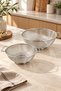 DURU DUO 2-Piece Stainless Steel Wire Strainer Set, 20 and 24 cm – Double-Handled Kitchen Strainer - 5