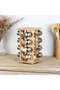 Loretta 16-Piece Bamboo Spice Rack Set Natural Bamboo Stainless And Glass Tabletop Condiments Holder Spice Container Storage For Kitchen L 15.5 Xw 15.5 Xh 29.2 Hcm-16 X 90 Ml - Natural - 4