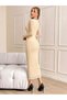 Rochie maxi, galben - 2