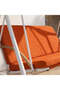 Lydia Terra Cotta 3-Seater Outdoor Swing, Polyester Garden - 4