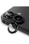 Camera Lens Protector for iPhone 16/16 Plus, Black, 1 Set