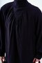 Women's Drawstring Detail Elastic Waist Suit Navy Blue - 5