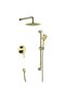Milano Plus Ciro 2-Way Concealed Shower Mixer Set in Brush
