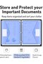 Binder Pocket, 5 Pack Super Heavyweight Poly Binder Pocket Binder - 2