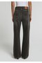 Loose Bootcut Fit Women's over Dyed Denim Jean Pants - 2