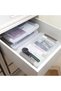 3 PCS Plastic Storage Bins with Latching Lids Portable Project Case Clear File Box Stackable Storage - 5