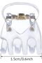 24 Pcs Small Mini Hair Clips Tiny Hair Claw Clips - 2