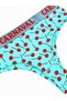 Lollipop Patterned Women's Brazilian Panties Cotton Lycra Mint Green - 7