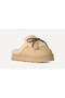 Women's Printed Suede Sheepskin Lined Decorative Lace-Up Boots with Logo Charm and Platform Sole Sand Boots & Boots - 2