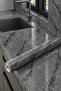 (60Cmx5Meter) Marble Patterned Self-Adhesive Foil - Kitchen, Bathroom, Countertop Wallpaper Gray - 2