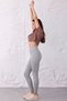 3-Pack Advantage Package Women's No-Show Extra Flexible High Waist Ribbed Leggings - 6