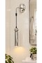 Sparg Decorative Chrome-Plated Modern Metal Wall Sconce (Daylight Led Bulb Included...)