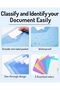 Binder Pocket, 5 Pack Super Heavyweight Poly Binder Pocket Binder - 6