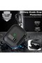 Compatible with AirPods Pro 3rd Generation Case with Locking Mechanism, Leather-Texture TPU Material - 4