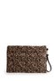 Wrist Strap Metal Detailed Clutch Women's Bag with Madame Pattern - 2