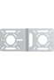 VESA Mounting Bracket for Intel NUC Extension Plate Adapter(Silver)