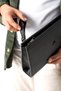 Men's Handbag Clutch Model with Wrist Strap - 3