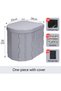 Portable Folding Toilet, Upgrade Camping Toilet, Potty Car Toilet, Portable Potty for Adults, Portable Potty Travel Toilet Commode Bucket Toilet for Camping, Hiking,Trips,Construction Sites - 2