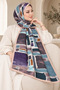 Patterned Soft Shawl - 063 - 2