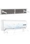 Central Air Deflector, حاجز مكيف سبليت, Split Air Conditioner Deflector Adjustable Size Clear Centra