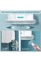 Air Conditioner Deflector,Split Air Conditioner Deflector,موجه هواء مكيف سبلت, شفاف,without Punching - 4