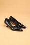 Women's Short Heeled Evening Dress Shoes High Heels - 3