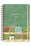 2027 Year B5 Weekly Agenda Spiral Bound 17X24 cm - 12 Months of Flowers - 5