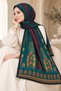 Patterned Soft Shawl - 065 - 3