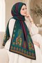 Patterned Soft Shawl - 065 - 2