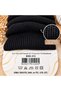 Diba 3-Piece Leggings Set Black White Black, 71% Wool 20% Cotton, Thick Knitted Drawstring Women's Leggings - 4